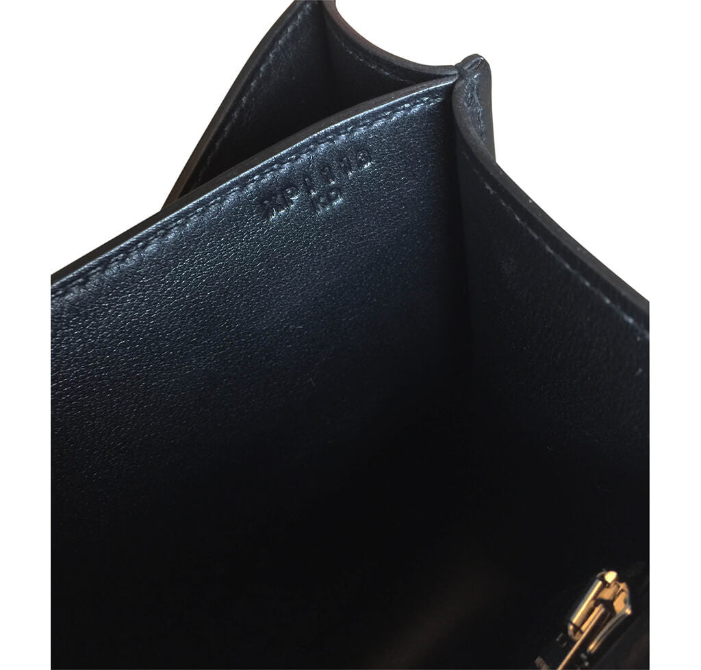 Hermès Constance 24 Bag Black Swift Crowned Bag