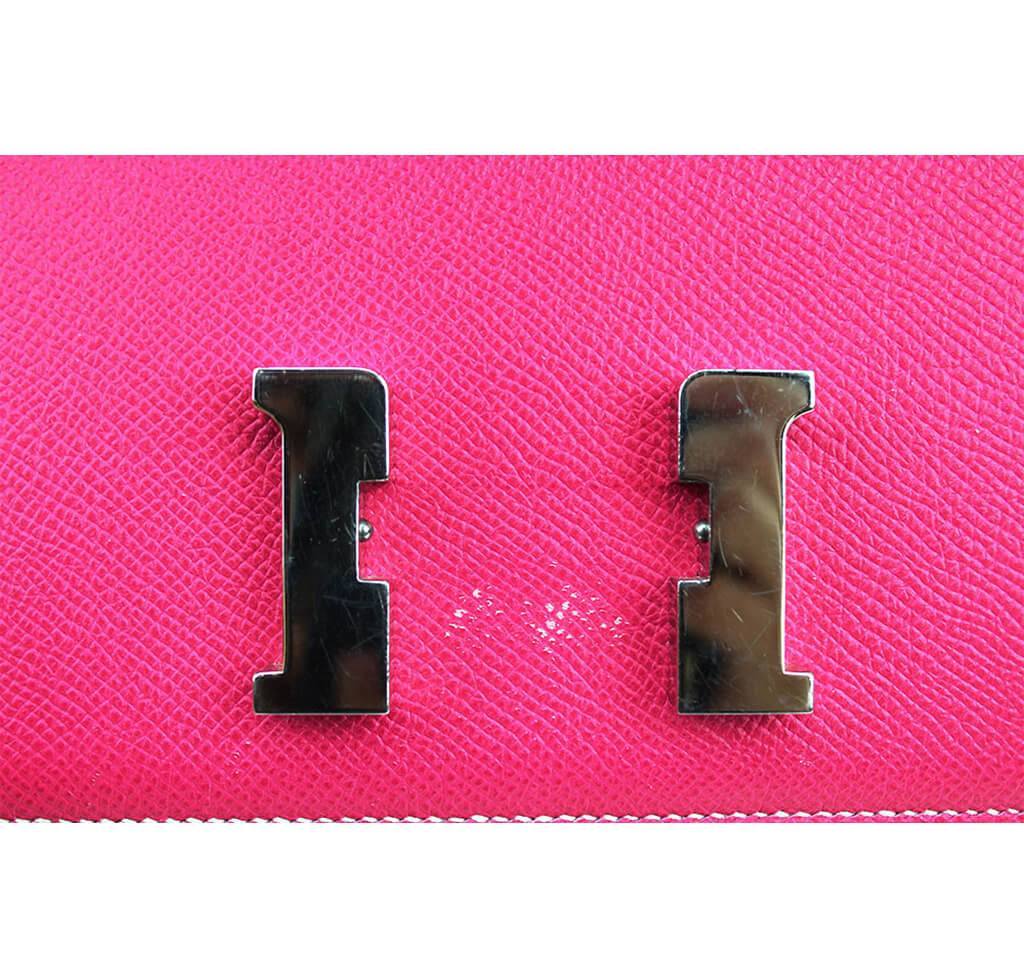 Hermès Constance Elan 25 Rose Tyrien Bag - Crowned Bag