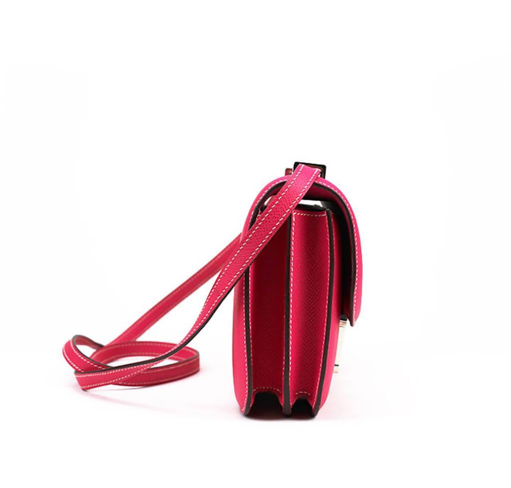 Hermès Constance Elan 25 Rose Tyrien Bag - Crowned Bag