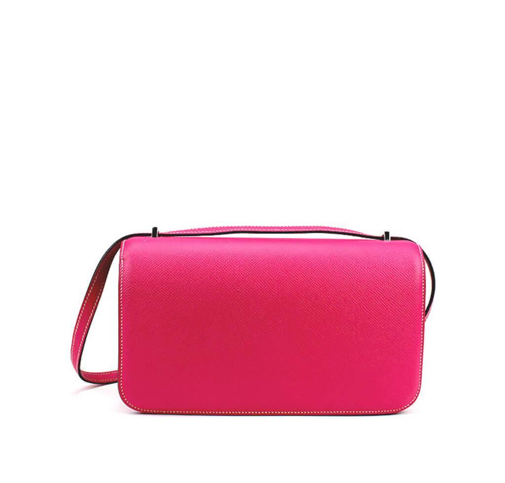 Hermès Constance Elan 25 Rose Tyrien Bag - Crowned Bag