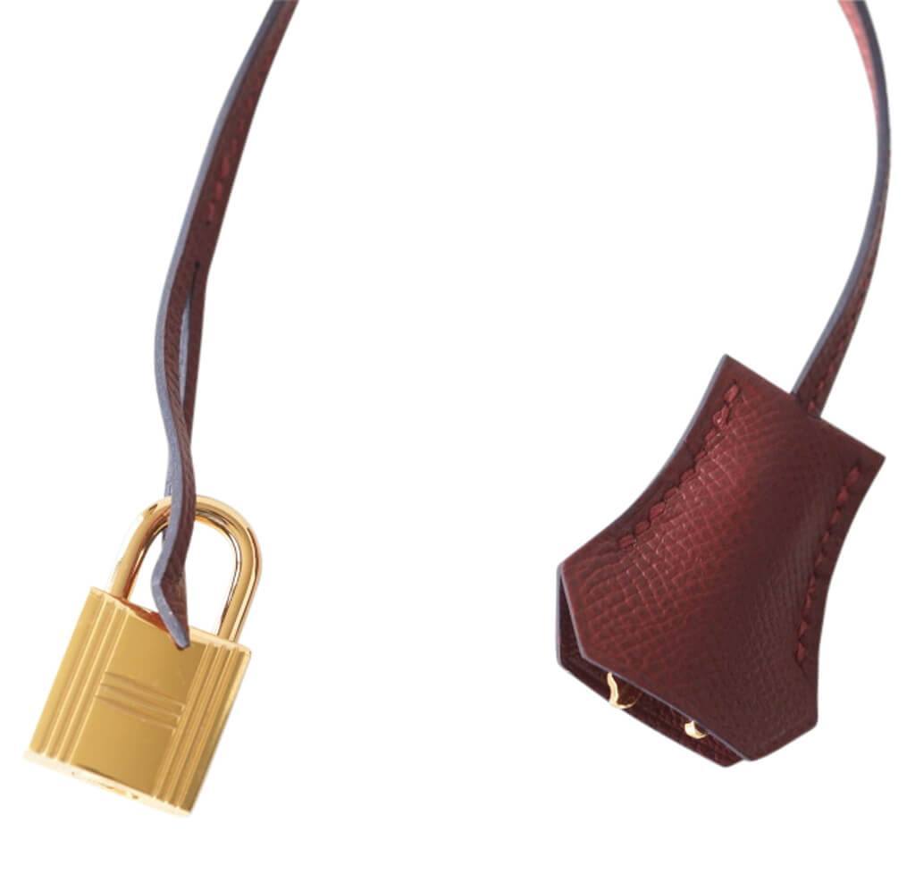Hermès Contour Birkin 35 Rouge H Limited Edition Bag - Crowned Bag