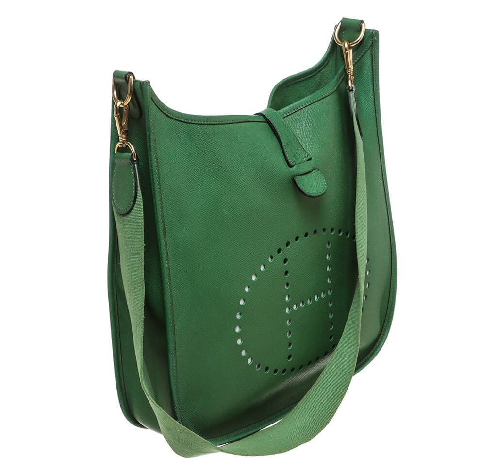 Hermès Evelyne I Bag Green Epsom - Crowned Bag