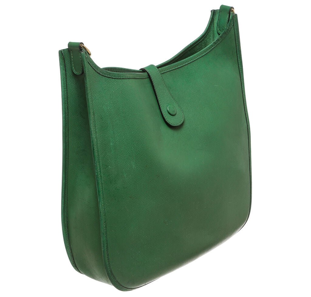 Hermès Evelyne I Bag Green Epsom - Crowned Bag