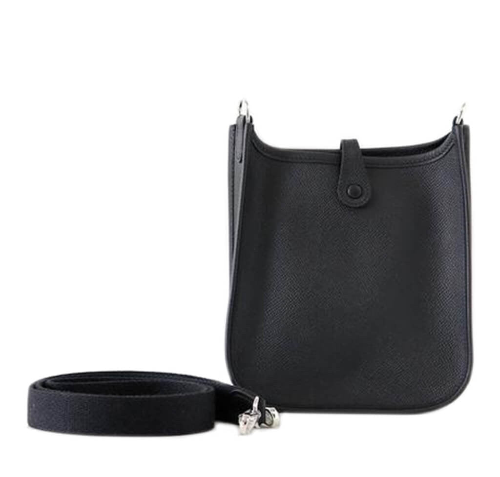 Hermès Evelyne TPM Bag Black Epsom - Crowned Bag