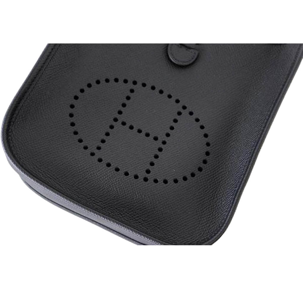 Hermès Evelyne TPM Bag Black Epsom - Crowned Bag