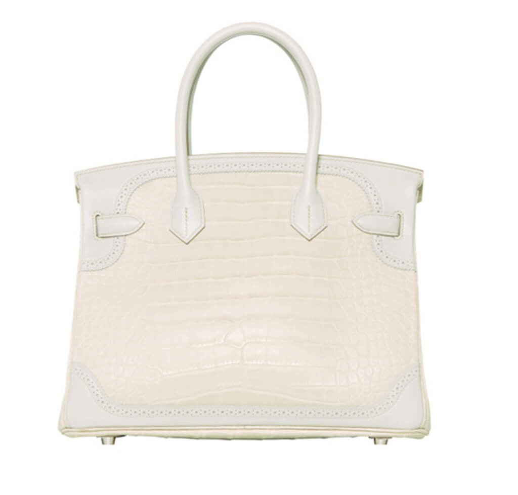 Hermès Ghillies Birkin 30 Bag Beton Limited Edition - Crowned Bag