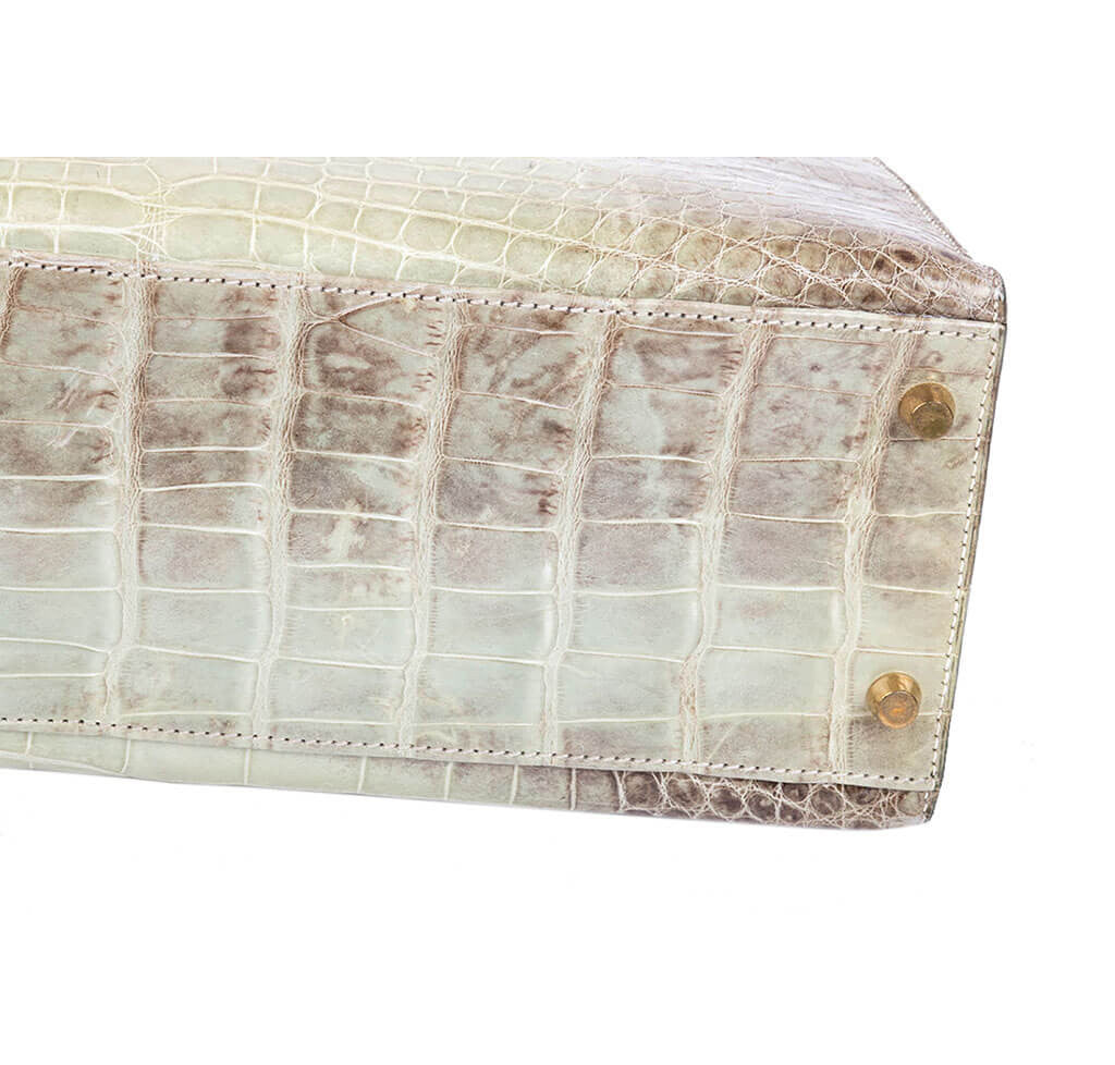 Hermès Natura Vert Celadon Kelly 32 Bag Crowned Bag