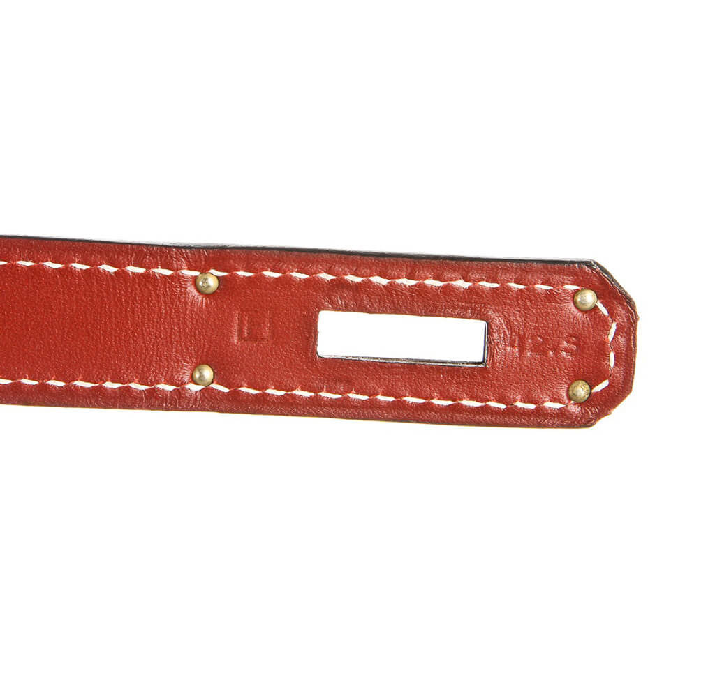 Hermès Chamonix Rouge H Kelly 35 Bag Crowned Bag