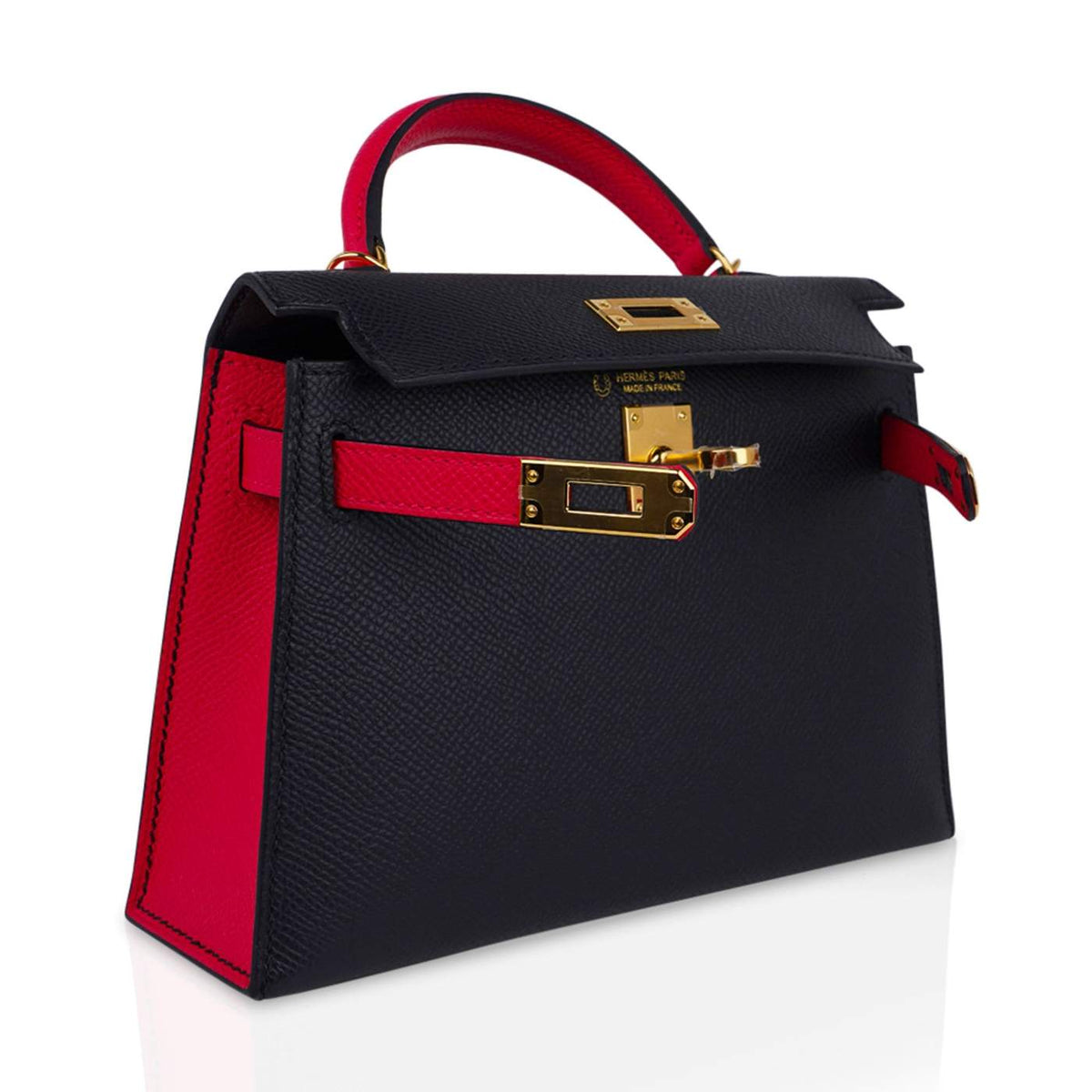 Hermès Kelly Sellier 20 Back Rose Extreme Epsom GHW HSS Bag Crowned Bag