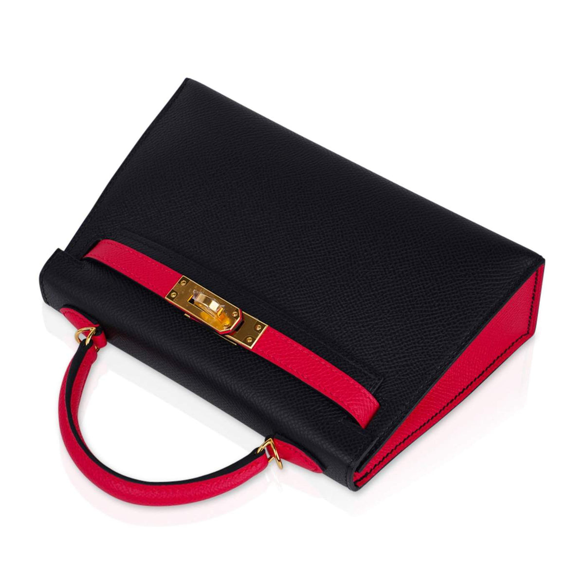 Hermès Kelly Sellier 20 Back Rose Extreme Epsom GHW HSS Bag Crowned Bag