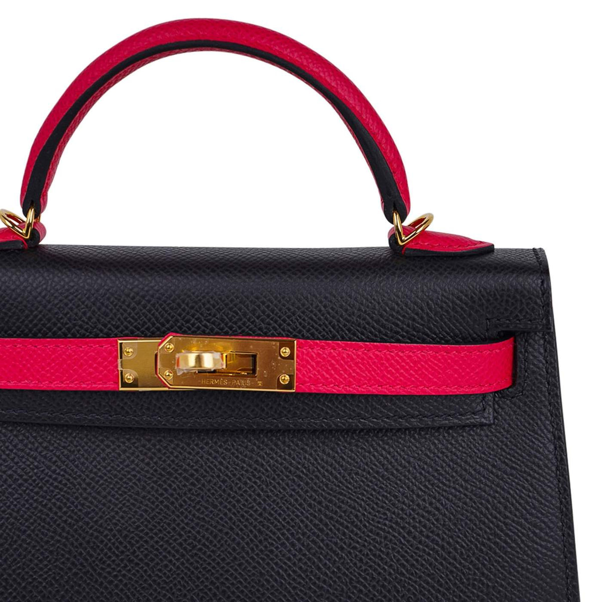 Hermès Kelly Sellier 20 Back Rose Extreme Epsom GHW HSS Bag Crowned Bag
