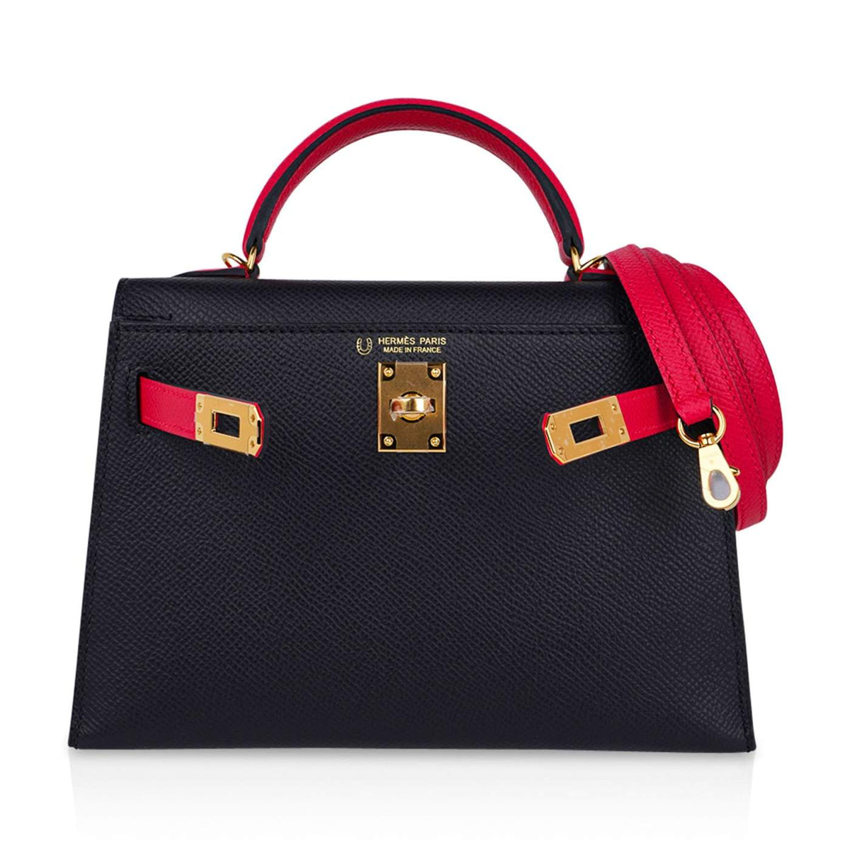 Hermès Kelly Sellier 20 Back Rose Extreme Epsom GHW HSS Bag Crowned Bag