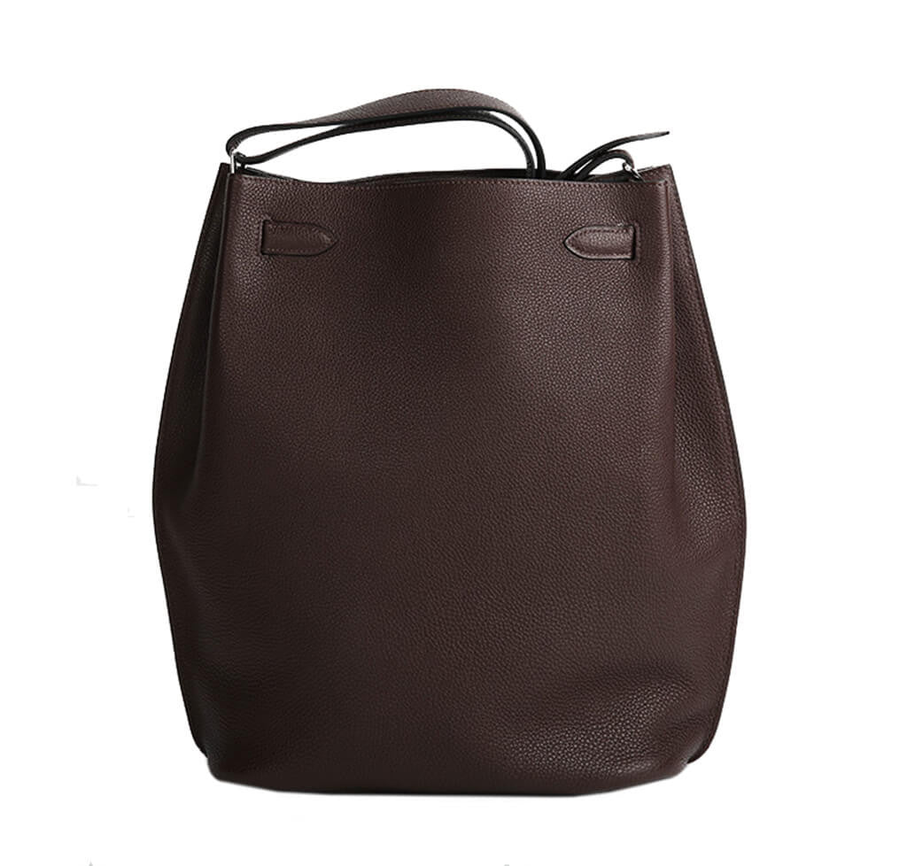 Hermès So Kelly 26 Bag Chocolate Togo Crowned Bag
