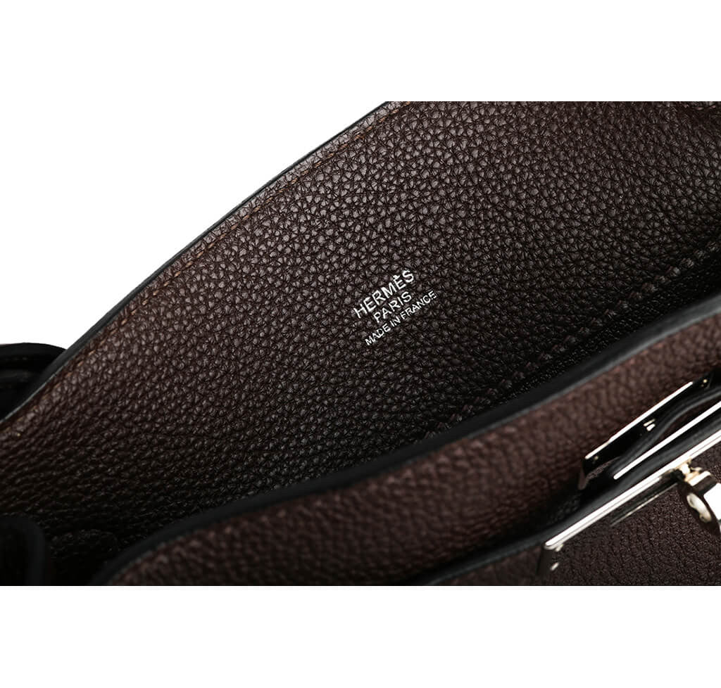 Hermès So Kelly 26 Bag Chocolate Togo Crowned Bag