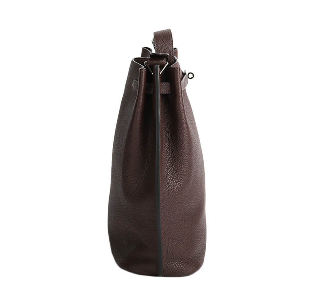 Hermès So Kelly 26 Bag Chocolate Togo Crowned Bag