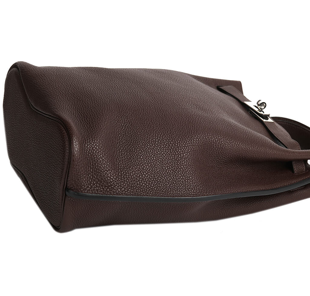 Hermès So Kelly 26 Bag Chocolate Togo Crowned Bag