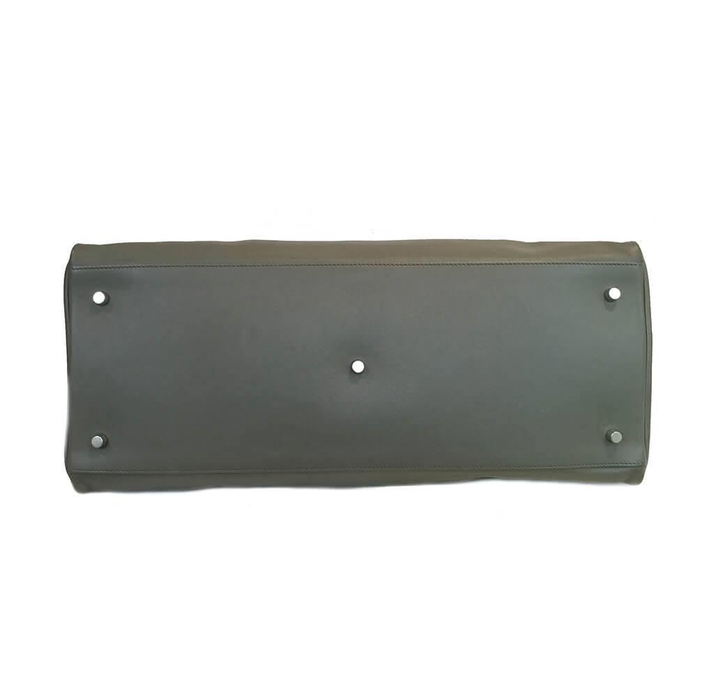Hermès Travel Bag Kelly 50cm Vert de Gris - Crowned Bag