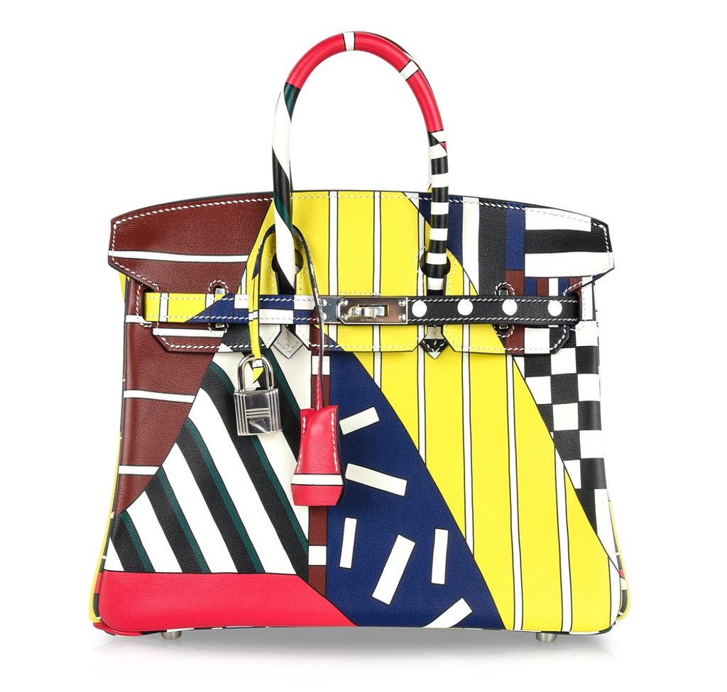 Hermès Birkin Limited Edition Nigel Peake 25cm Bag Crowned Bag