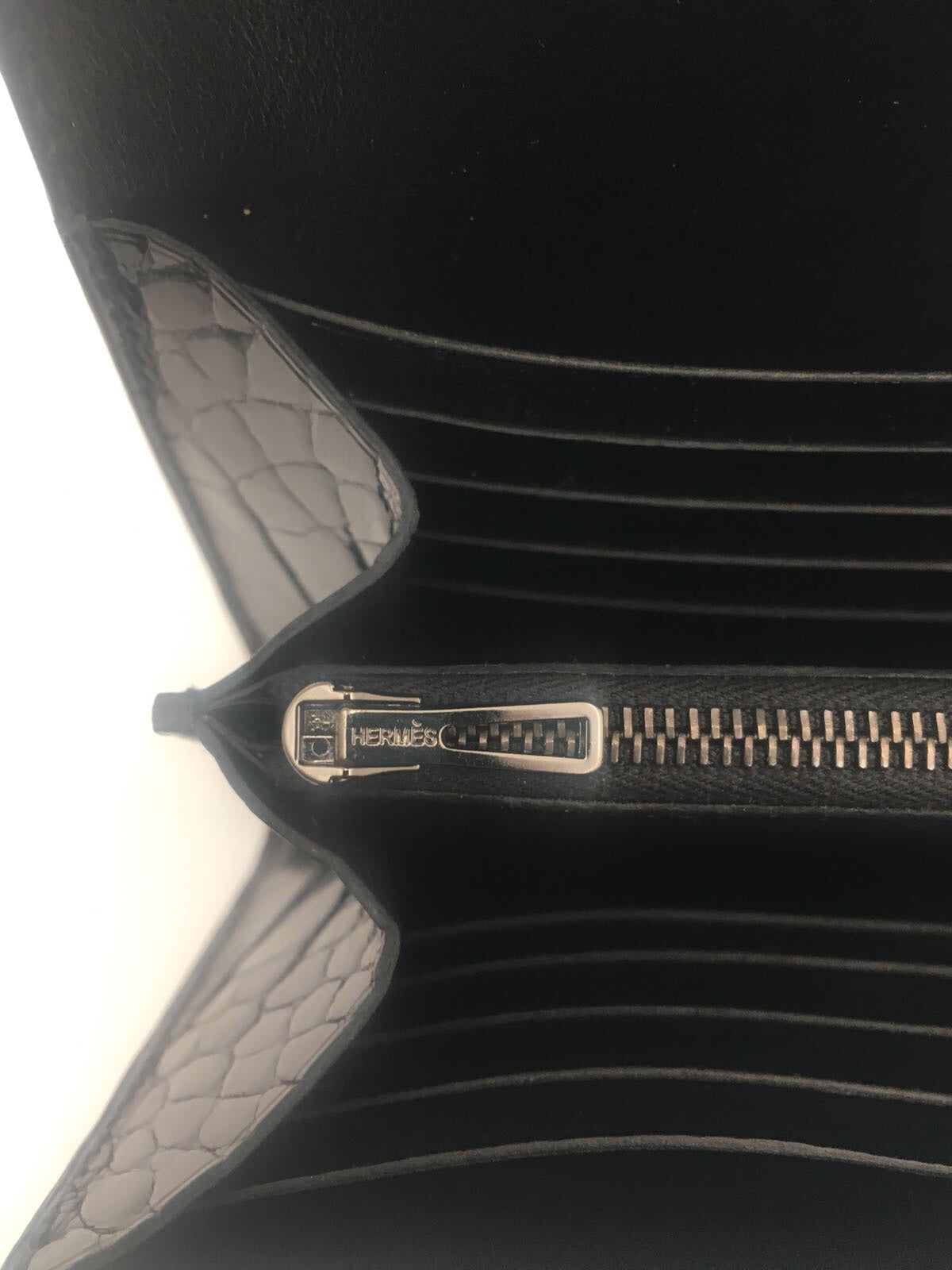 Hermes | So Black Alligator Constance Wallet Crowned Bag