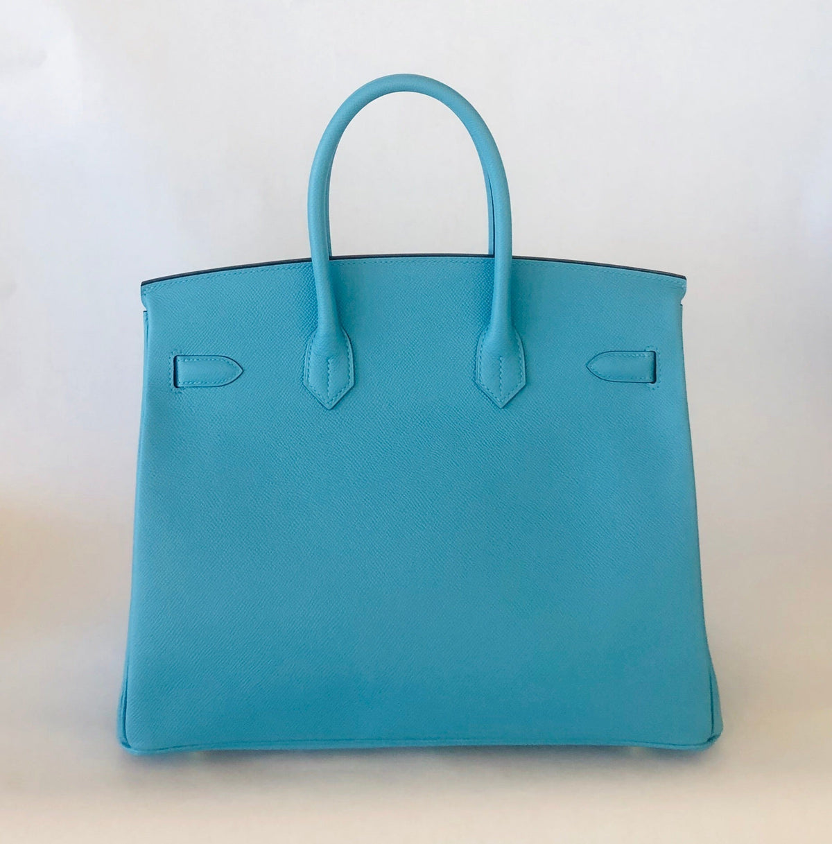 Hermès |Turquoise Birkin with Gold Hardware | 35 Crowned Bag