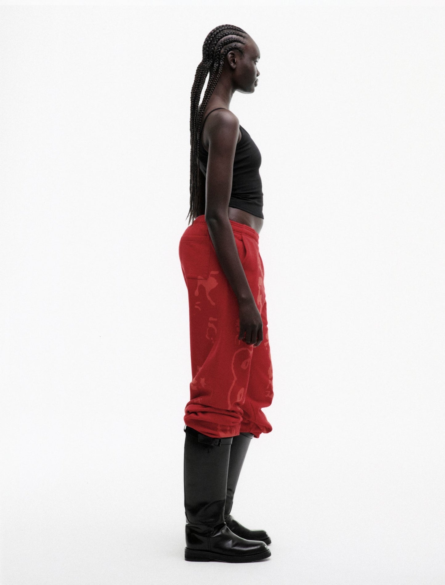 Sp5der X-ray Sweatpant - Red