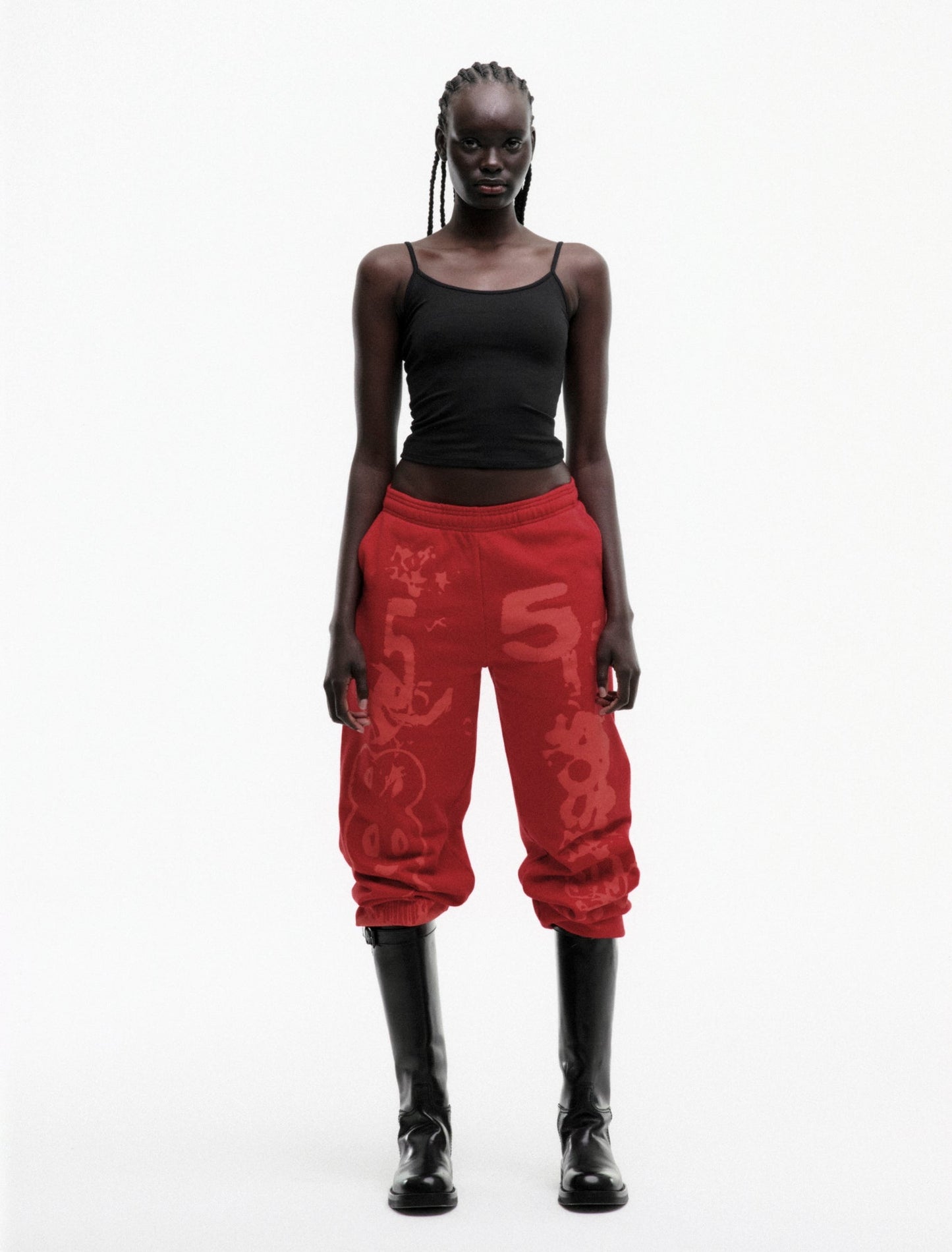 Sp5der X-ray Sweatpant - Red