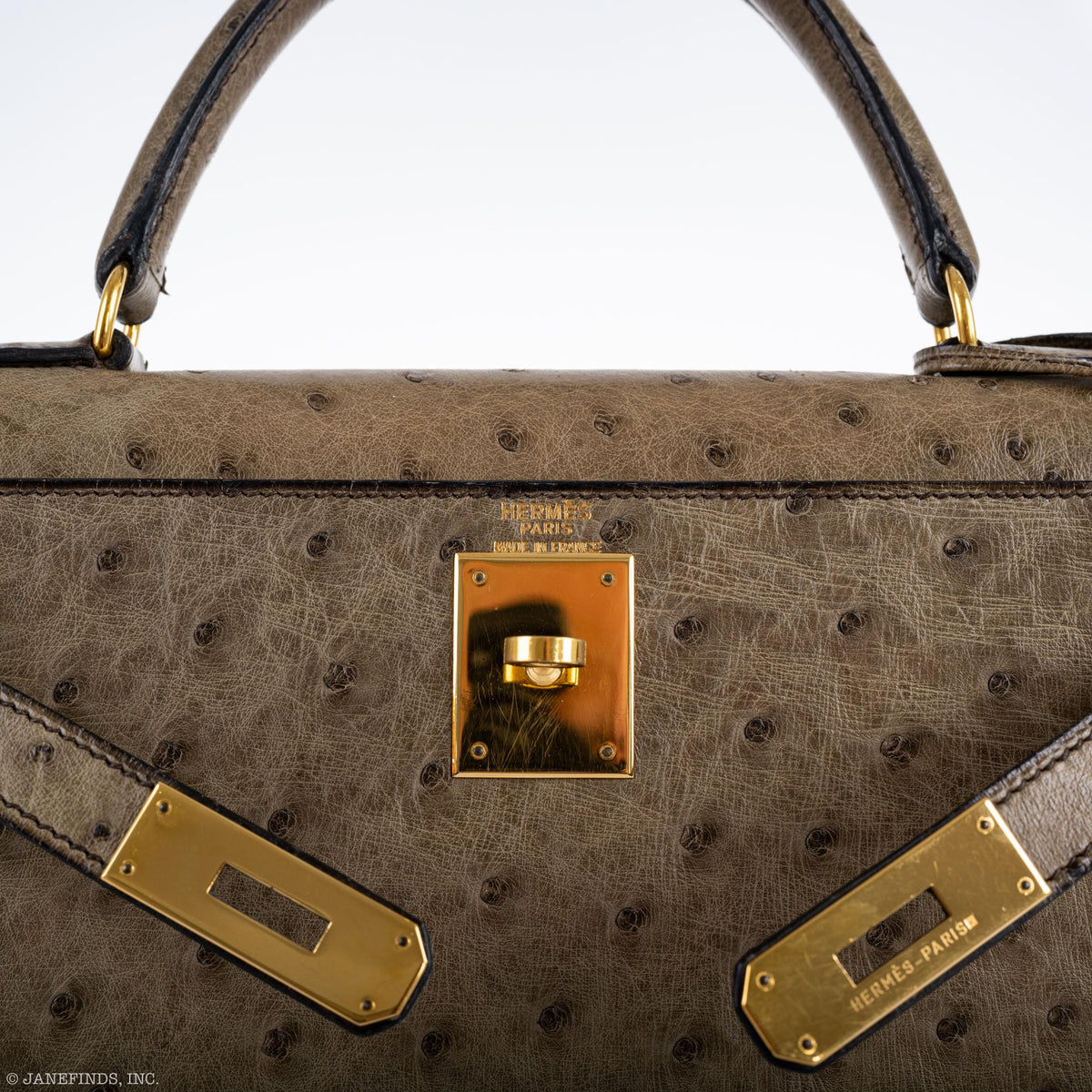 Hermes Kelly Sellier Mousse Gold Hardware - Circle W Woman Hermes