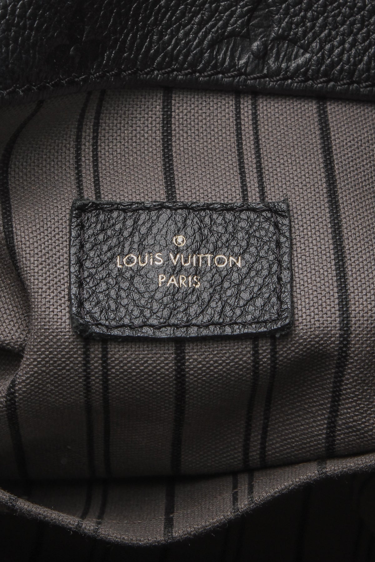 Louis Vuitton Artsy MM Monogram Empreinte Black Hobo Bag