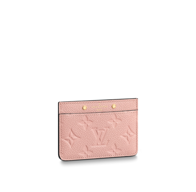 Louis Vuitton Card Holder Monogram Empreinte Rose Poudre