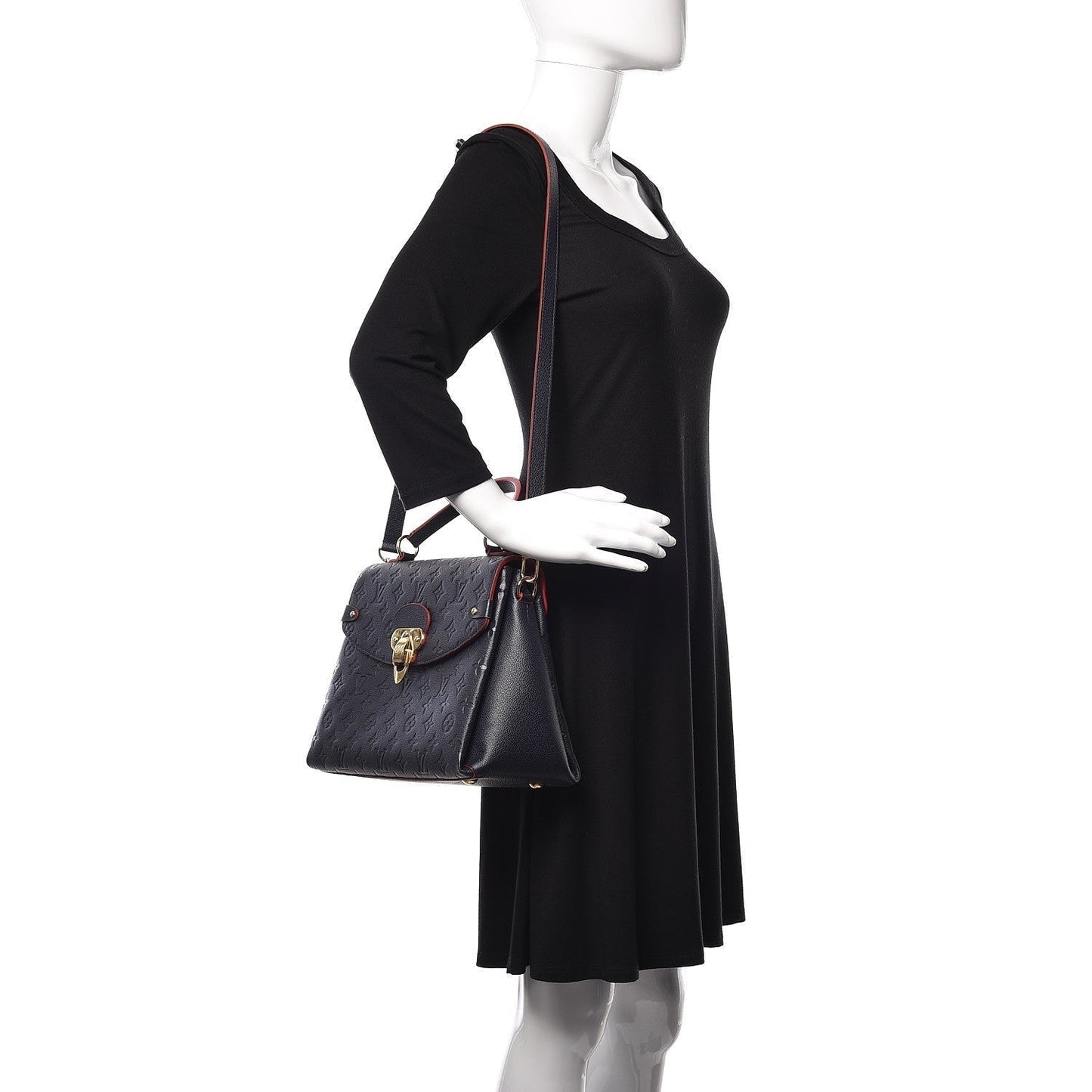 Louis Vuitton Georges MM Monogram Empreinte Handbag