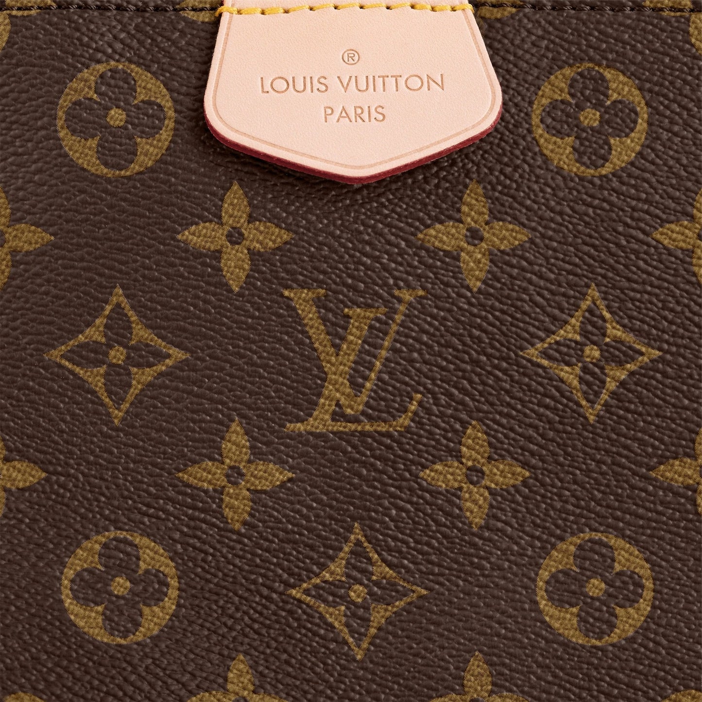 Louis Vuitton Graceful MM Monogram Beige Hobo Bag