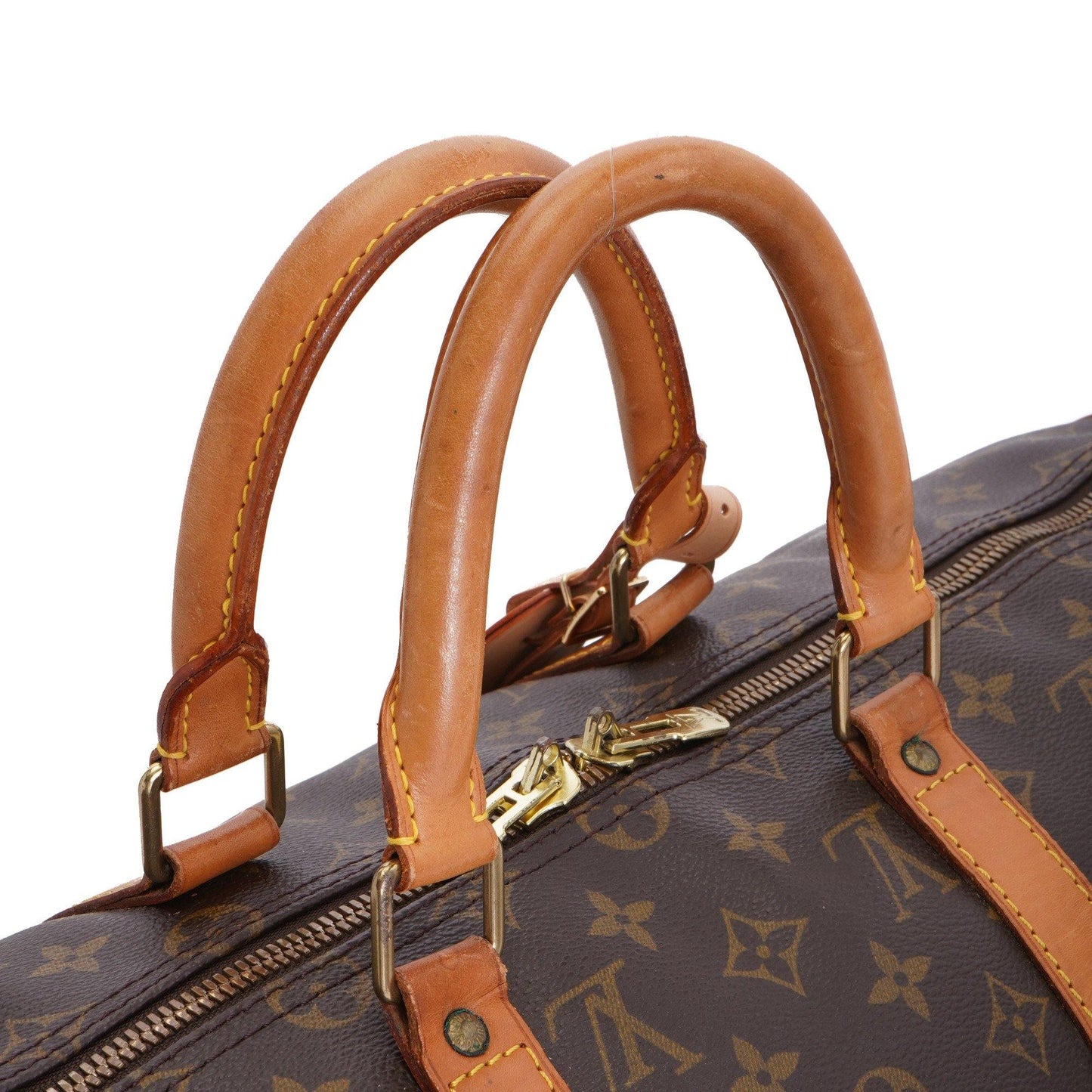 Louis Vuitton Keepall 50 Monogram Bandoulière Duffle Bag