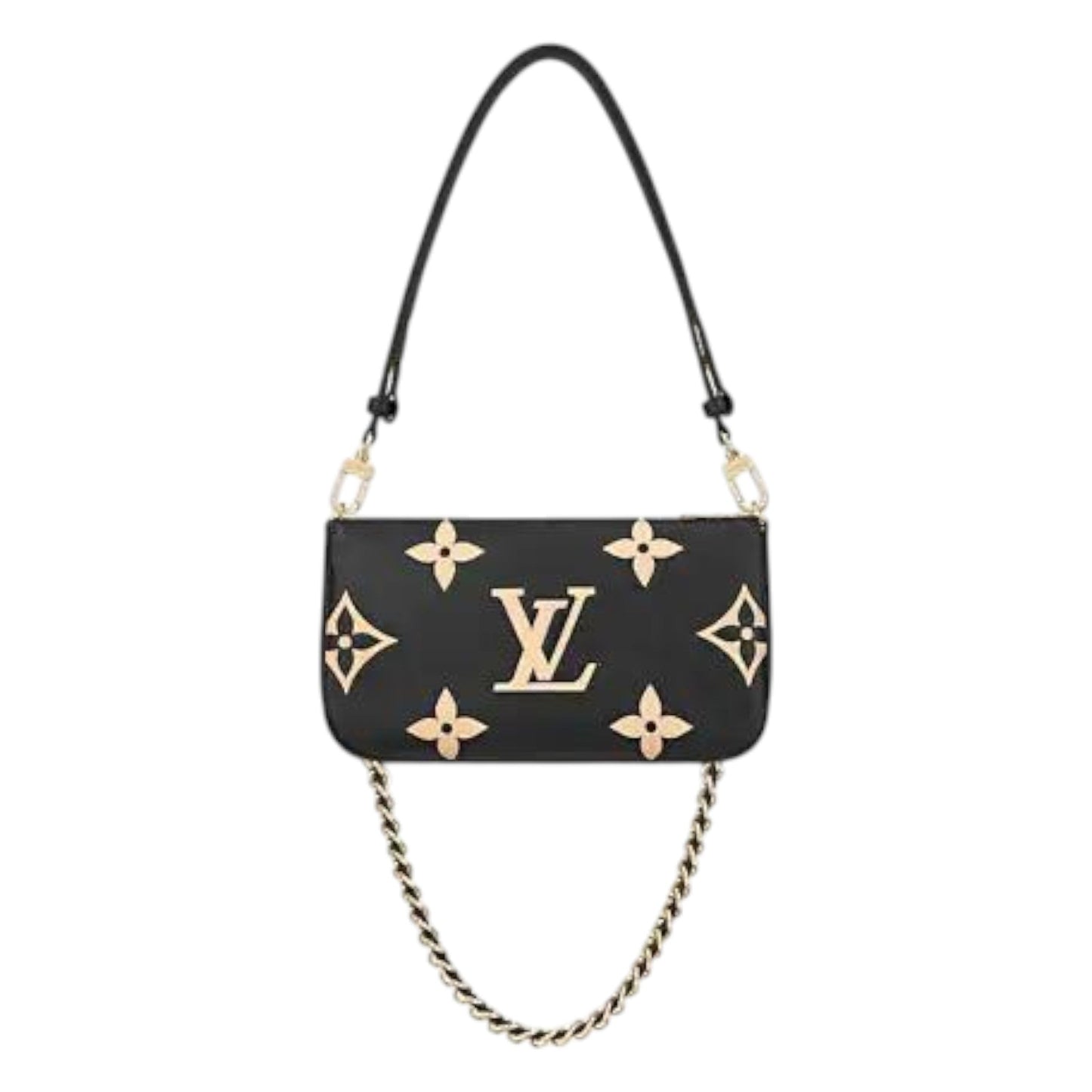 Louis Vuitton Multi Pochette Accessoires Black/Cream