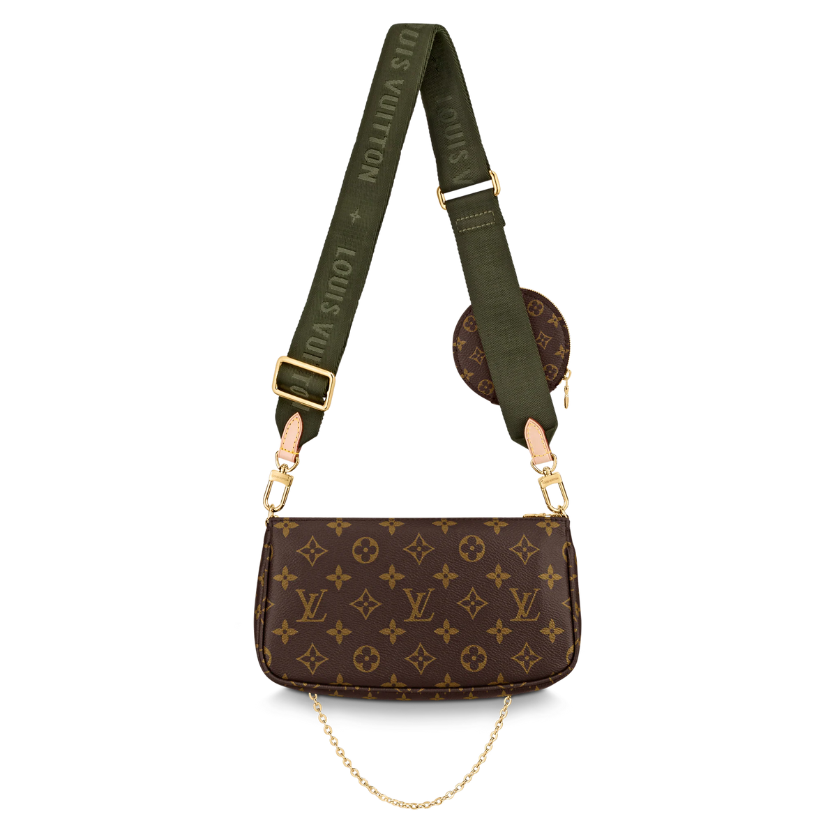 Louis Vuitton Multi Pochette Khaki Louis Vuitton