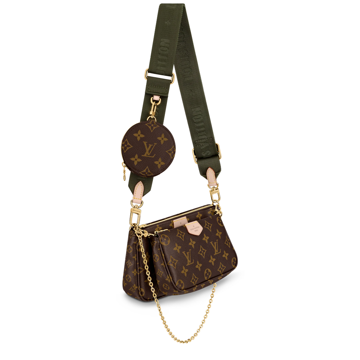 Louis Vuitton Multi Pochette Khaki Louis Vuitton