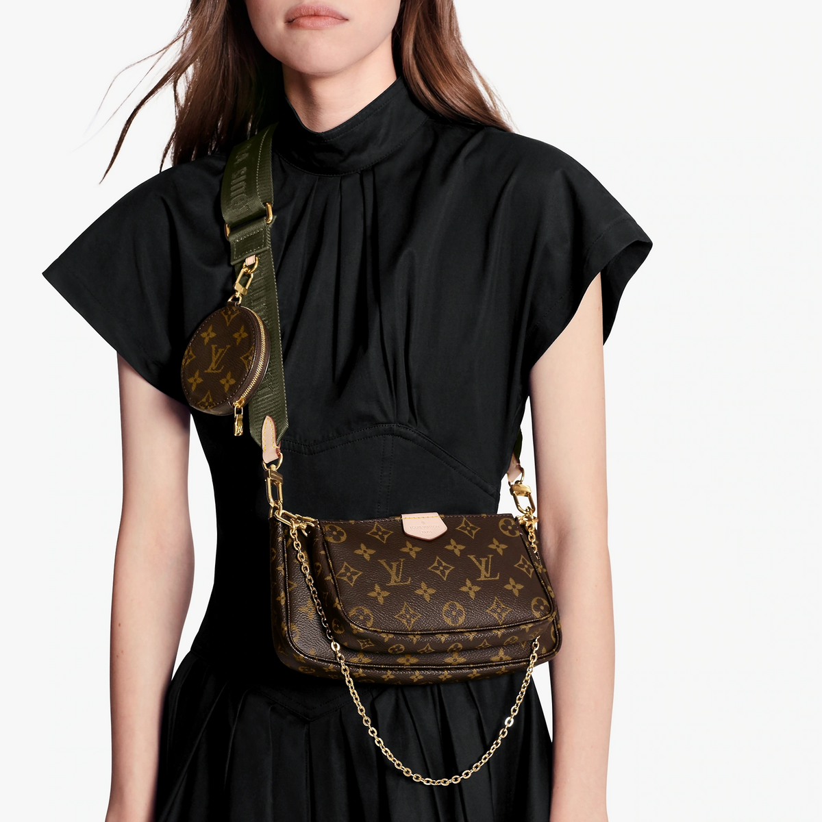 Louis Vuitton Multi Pochette Khaki Louis Vuitton