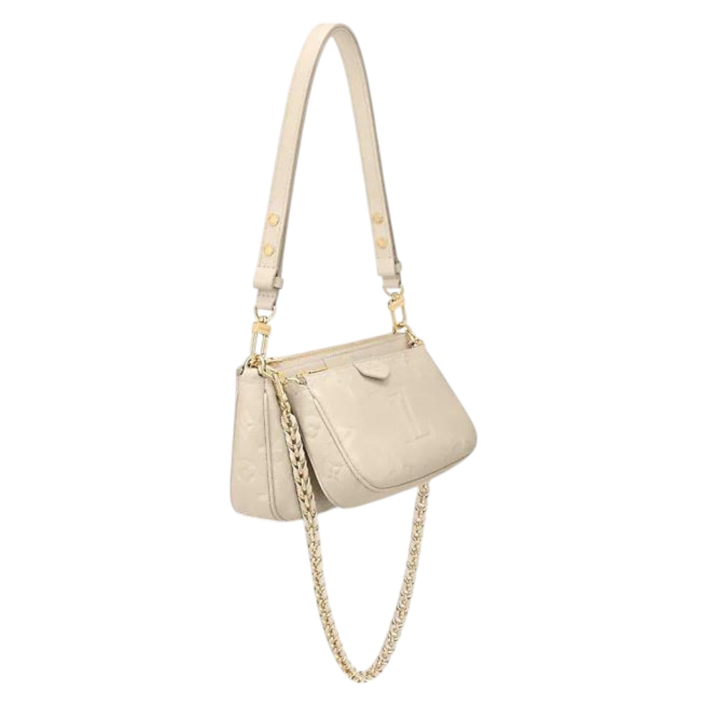 Louis Vuitton Multi Pochette Accessoires Cream