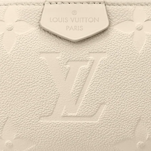 Louis Vuitton Multi Pochette Accessoires Black Cream Empreinte