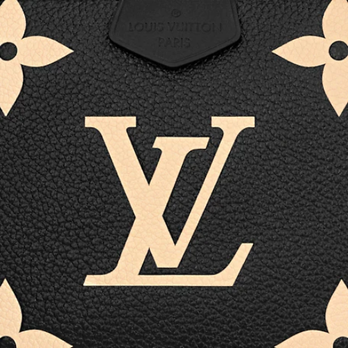 Louis Vuitton Multi Pochette Accessoires Black Cream Empreinte