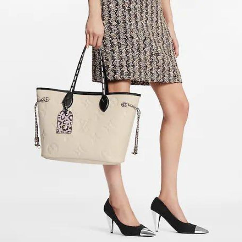 Louis Vuitton Neverfull MM Wild at Heart Monogram Empreinte Tote