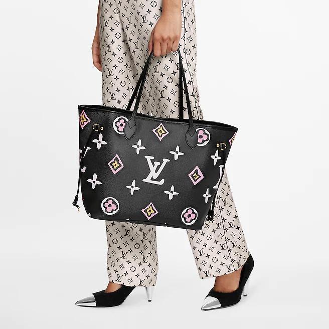 Louis Vuitton Neverfull MM Wild at Heart Monogram Canvas