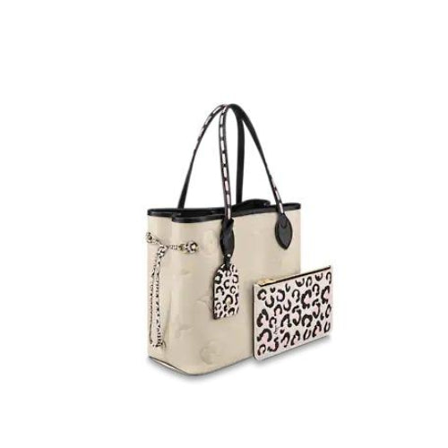 Louis Vuitton Neverfull MM Wild at Heart Monogram Empreinte Tote