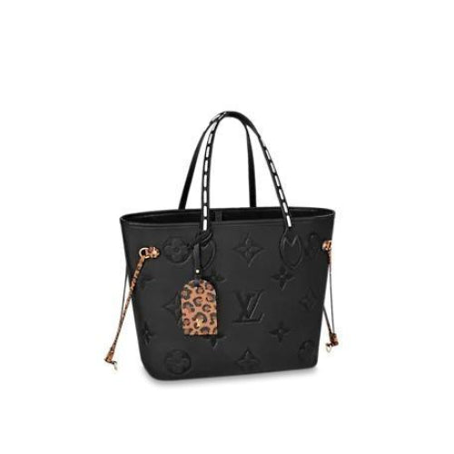 Louis Vuitton Neverfull MM Wild at Heart Monogram Empreinte Tote