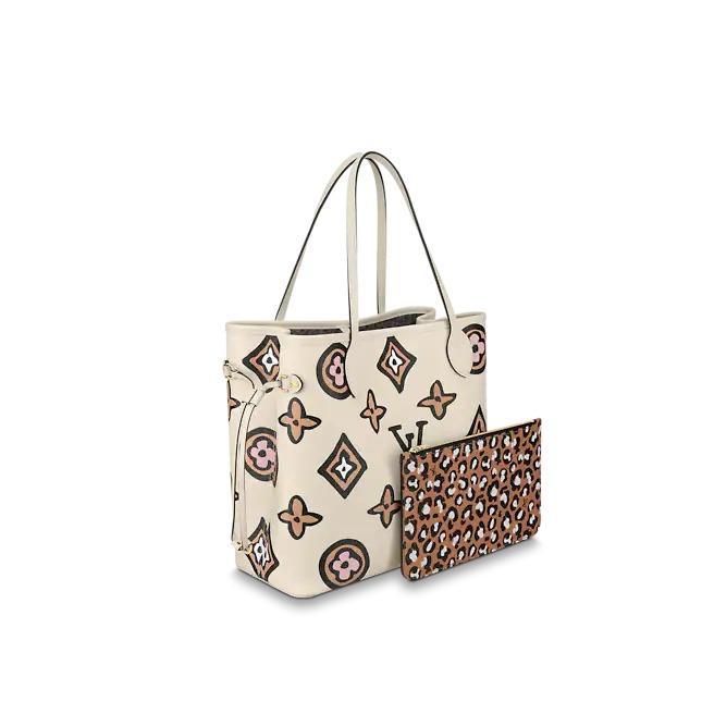 Louis Vuitton Neverfull MM Wild at Heart Monogram Canvas