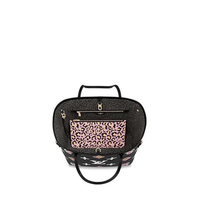 Louis Vuitton Neverfull MM Wild at Heart Monogram Canvas