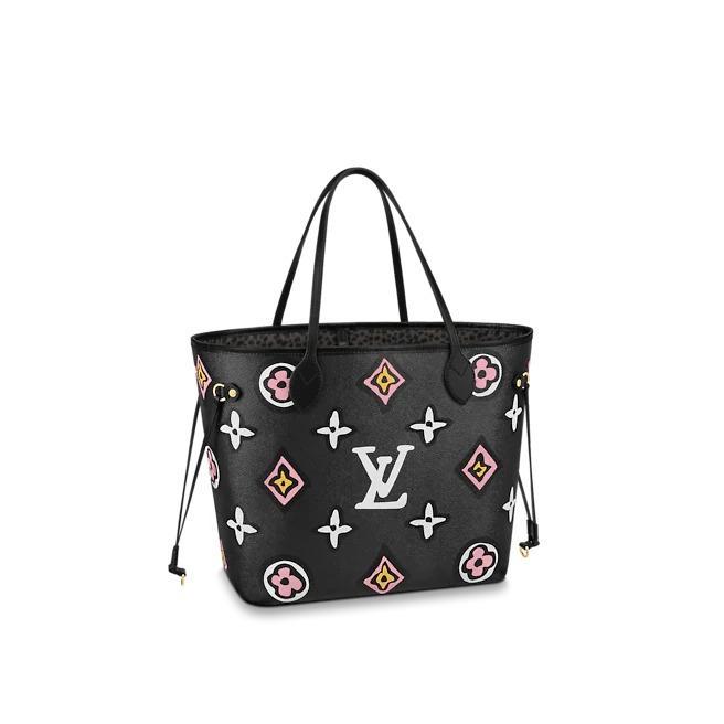 Louis Vuitton Neverfull MM Wild at Heart Monogram Canvas