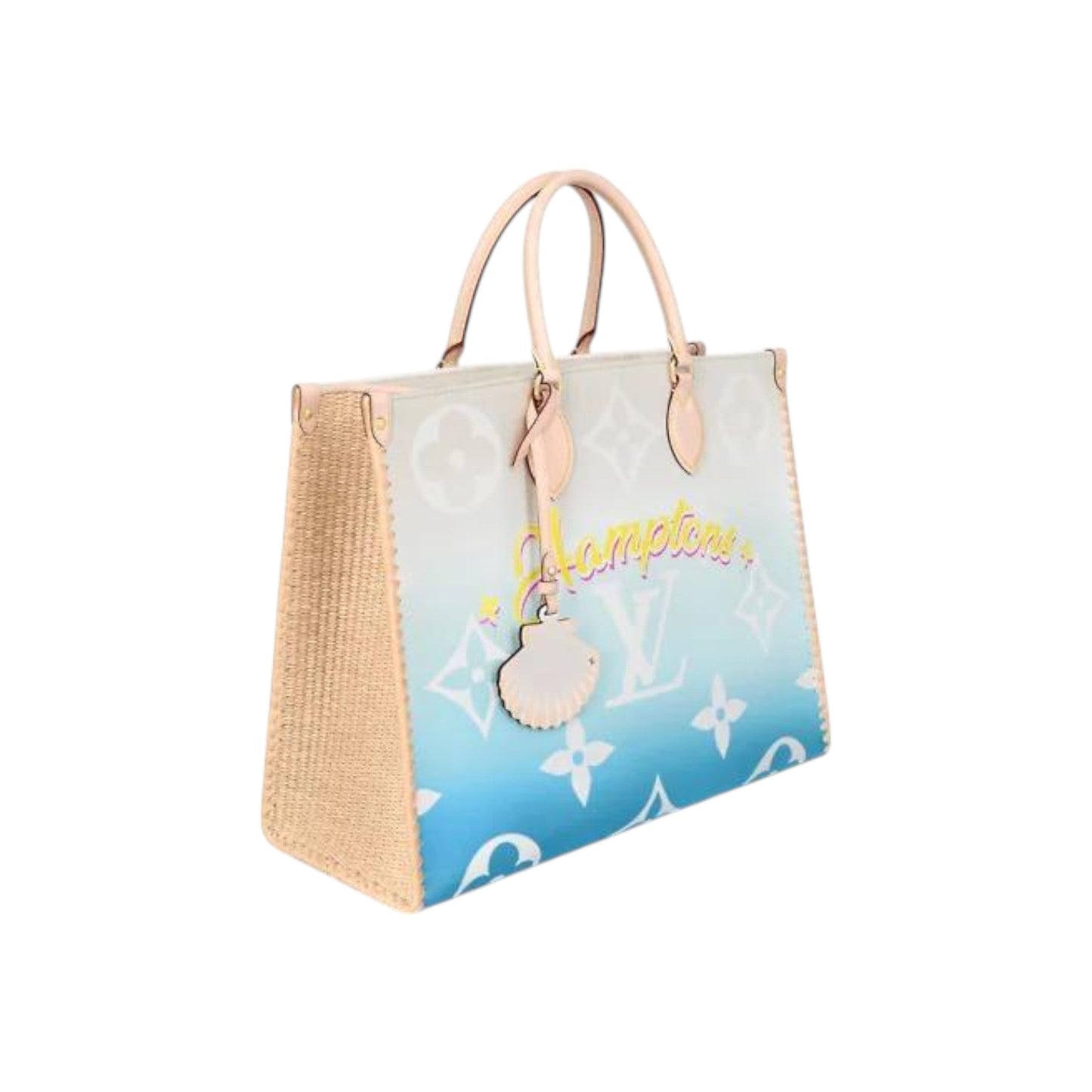 Louis Vuitton OnTheGo GM Beige/Blue