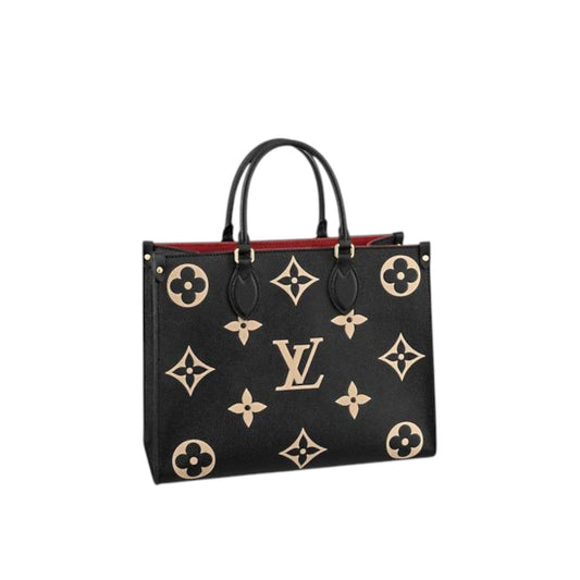 Louis Vuitton OnTheGo MM Black/Beige