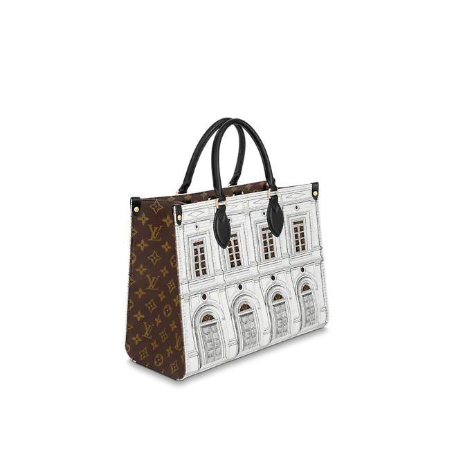 Louis Vuitton X Fornasetti Onthego MM Louis Vuitton