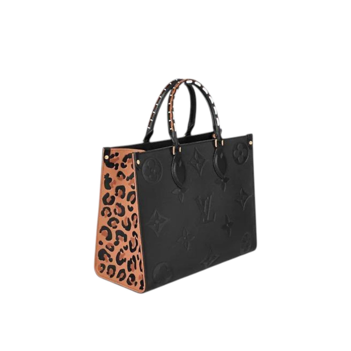 Louis Vuitton Onthego MM Wild at Heart Caramel and Black
